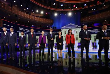 Democratic Presidential Candidates Participate In First Debate Of 2020 Election Over Two Nights