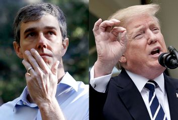 Beto O'Rourke; Donald Trump