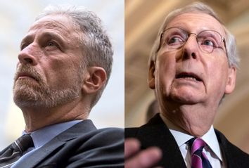 Jon Stewart; Mitch McConnell