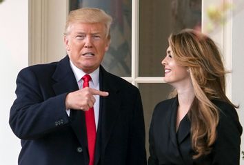 Donald Trump; Hope Hicks