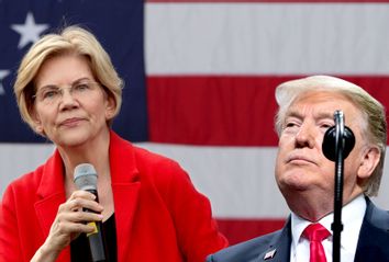 Elizabeth Warren; Donald Trump