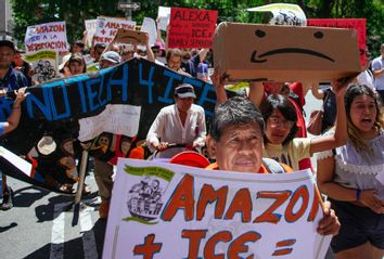 Amazon Protest Prime Day