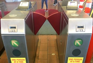 New BART turnstiles