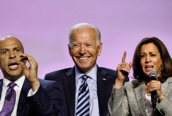 Cory Booker; Joe Biden; Kamala Harris