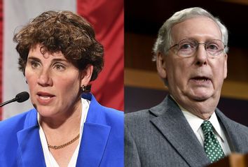 Amy McGrath; Mitch McConnell