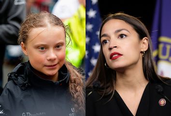 Alexandria Ocasio-Cortez; Greta Thunberg