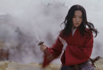 Liu Yifei as Hua Mulan in 