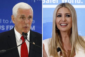 Mike Pence; Ivanka Trump