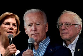 Elizabeth Warren; Joe Biden; Bernie Sanders