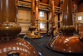 Whisky distillery