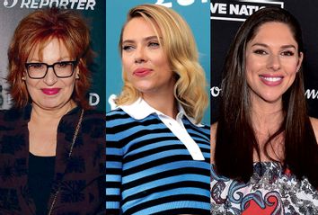 Joy Behar; Scarlet Johansson; Abby Huntsman