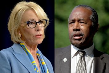 Betsy DeVos; Ben Carson