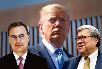 Donald Trump; Pat Cipollone; Bill Barr