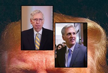 Mitch McConnell; Kevin McCarthy; Donald Trump