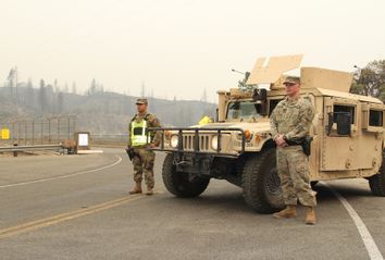 Cal Guard Activates For Carr Fire