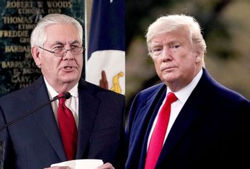 Rex Tillerson; Donald Trump