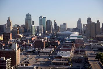 A panoramic view of Kansas City, Missouri, USA.