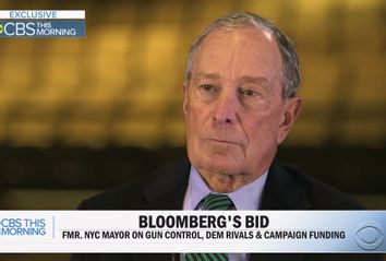 Michael Bloomberg; CBS