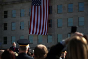 DOD Commemorates 16th Anniversary Of 9/11 Terror Attacks At Pentagon Memorial