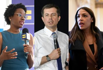 Lauren Underwood; Alexandria Ocasio-Cortez; Pete Buttigieg