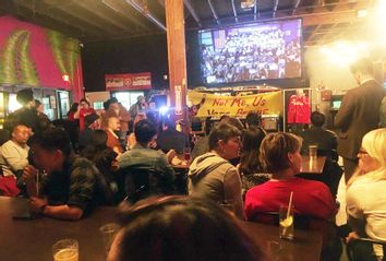 Oakland East Bay DSA watches results