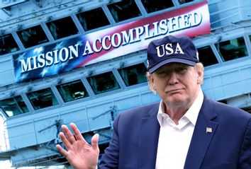 Donald Trump; Mission Accomplished