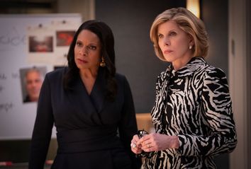 Audra McDonald and Christine Baranski on 