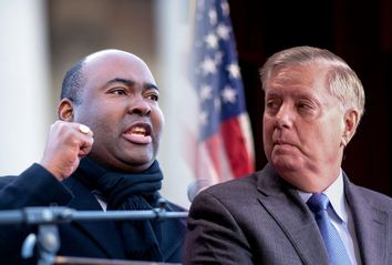 Jaime Harrison; Lindsey Graham