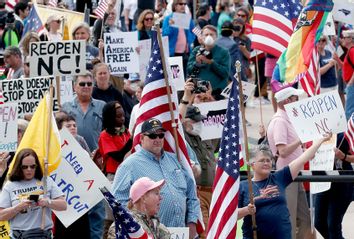 North Carolina; Lockdown Protest