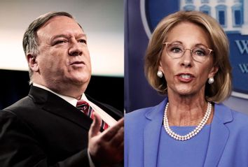 Mike Pompeo; Betsy DeVos