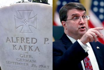 Nazi Headstone; Robert Wilkie