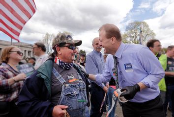 Tom Eyman; Lockdown Protest