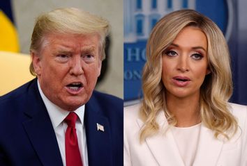 Kayleigh McEnany; Donald Trump