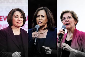 Elizabeth Warren; Amy Klobuchar; Kamala Harris