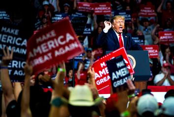 Donald Trump; rally; Tulsa, OK