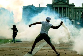 Tear Gas; Protest;