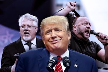 Donald Trump; Glenn Beck; Alex Jones