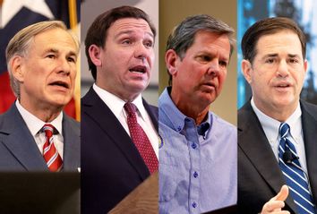 Ron DeSantis; Greg Abbott; Brian Kemp; Doug Ducey