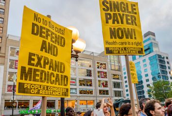 Medicaid; Medicare; protest