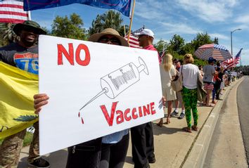 Anti-Vaccination Protest