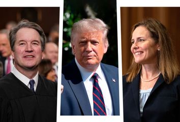 Brett Kavanaugh; Donald Trump; Amy Coney Barrett