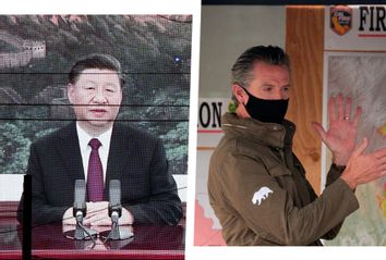 Xi Jinping; Gavin Newsom