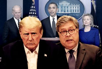 Donald Trump; Bill Barr; Joe Biden; Barack Obama; Hilary Clinton