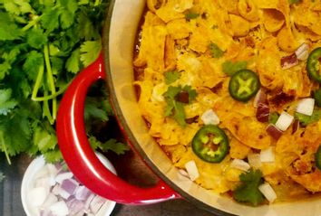 Dutch oven frito pie