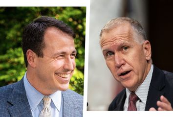 Thom Tillis; Cal Cunningham