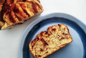 Braided Apple Butter Bread