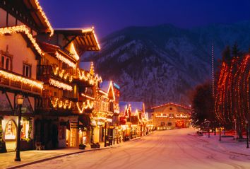 Washington, Leavenworth In Winter