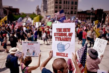 Lockdown Protest;