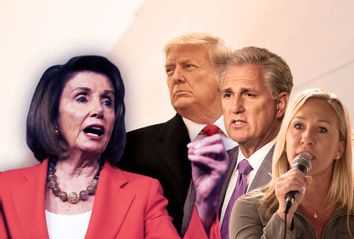 Nancy Pelosi; Kevin McCarthy; Marjorie Taylor-Greene; Donald Trump