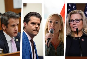 Liz Cheney; Matt Gaetz; Marjorie Taylor Greene; Adam Kinzinger